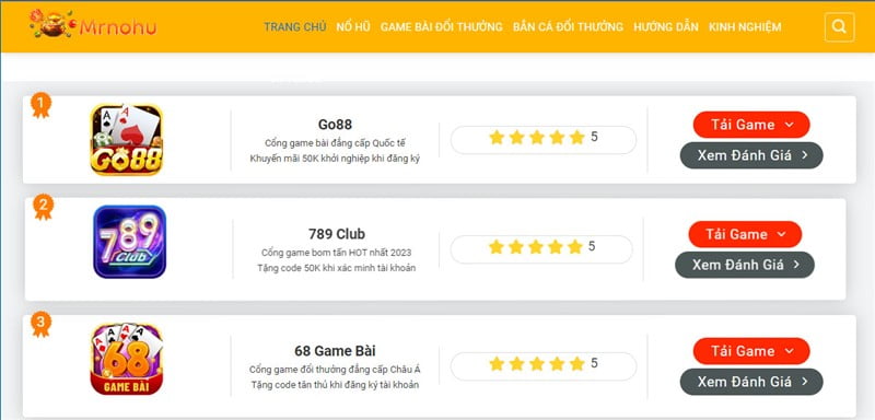 Bài đánh giá chi tiết của AZ về trang web game 13Win - 13Win